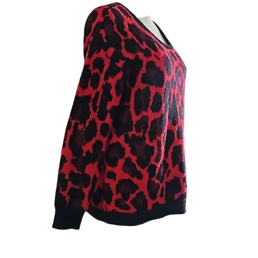 Apt. 9 Leopard Print Sweater, Black Friday Deal